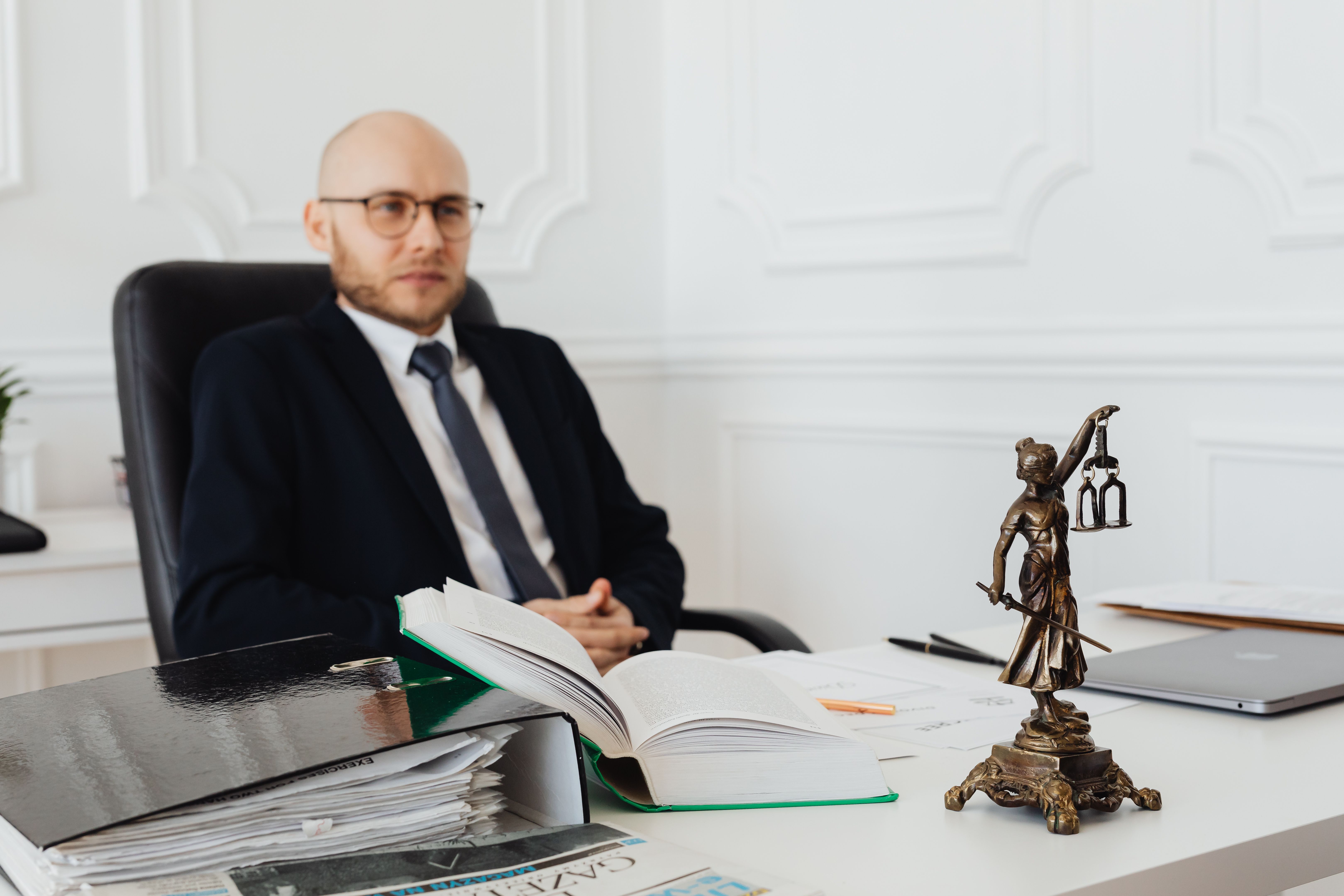 Professional law office environment